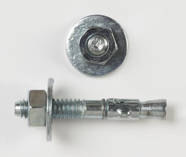 7326 1/2 X 7 WEDGE ANCHOR 304 STAINLESS STEEL (INCLUDES A HEX NUT & FLAT WASHER)